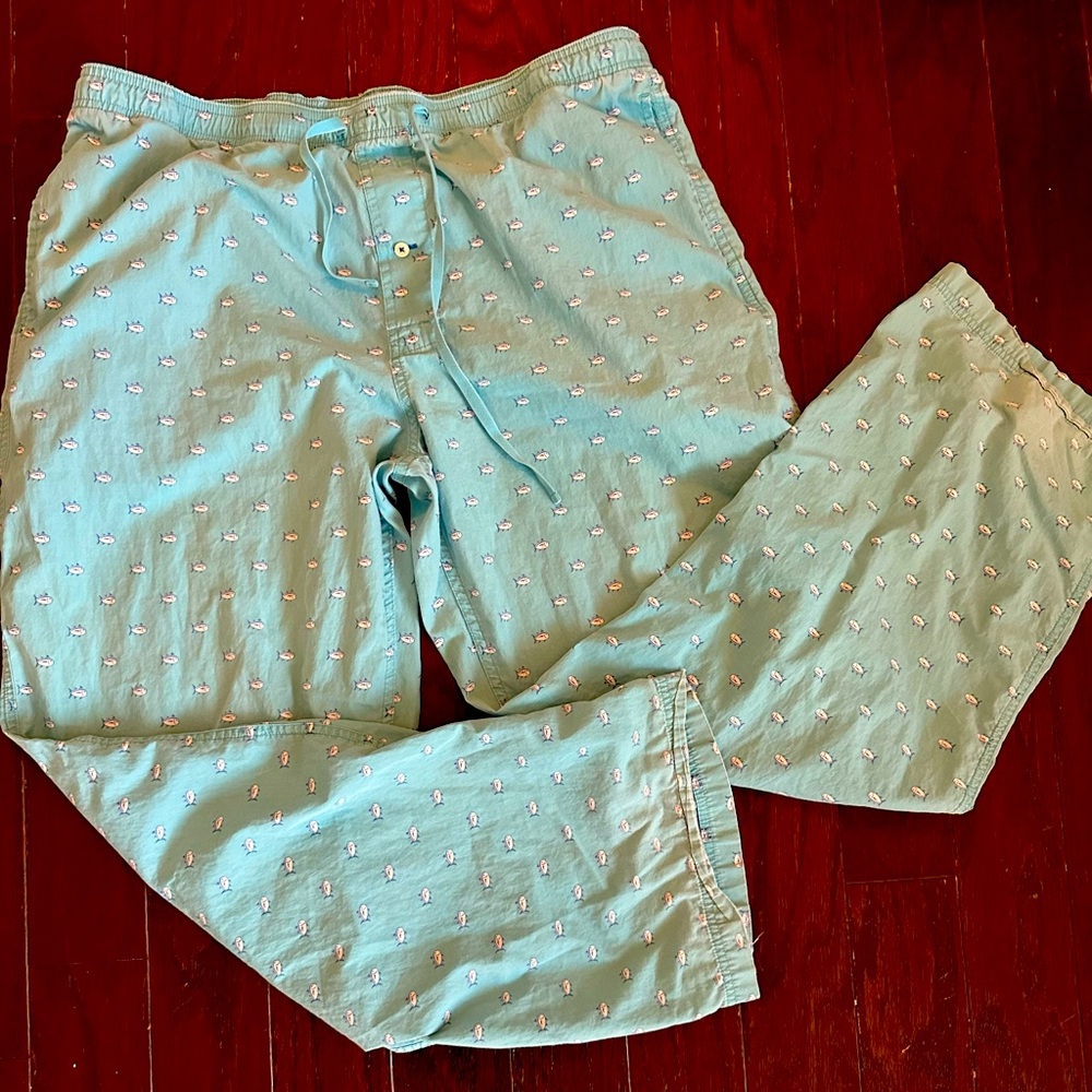 Men’s Southern Tide Fish Print Pajama Pants